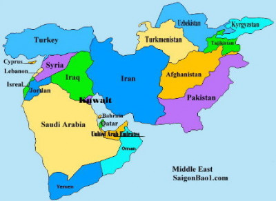 Middle East Map